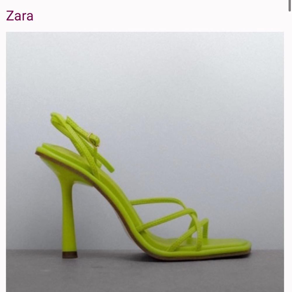 Zara strappy heels